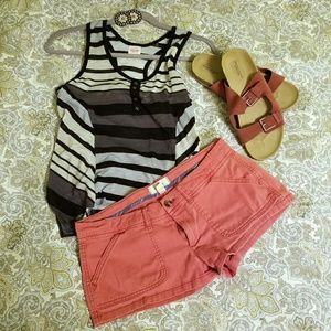 Hollister short shorts - red